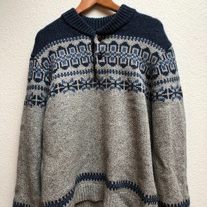 L.L. Bean Fair Isle Sweater